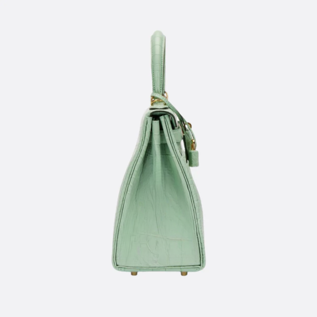 Tasche Hm Kly 28 Vert d'Eau Alligator – Limitierte Auflage